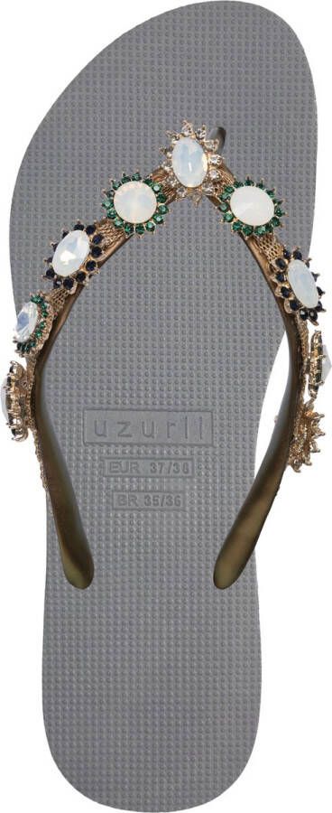 Uzurii Pearl Monroe dames slippers Mint green