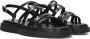 Vagabond Shoemakers Zwarte Leren Sandalen Connie 501 Black Dames - Thumbnail 2