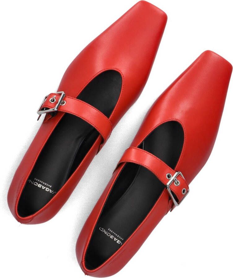 VAGABOND SHOEMAKERS Wioletta 5701 Ballerina's Dames Rood