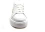 Valentino Witte leren sneaker met gouden logo White Dames - Thumbnail 1