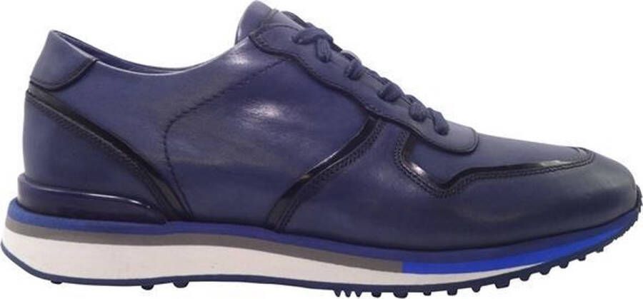 Van Driel Shoes Van Driel Exclusive Sneakers Londen Blauw 7½