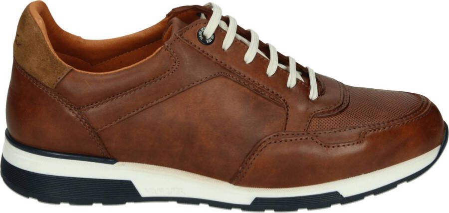 Van Lier 2355500 Volwassenen Lage sneakersHeren sneakersVrije tijdsschoenen Cognac