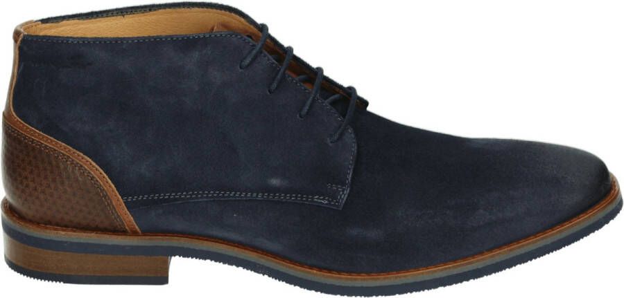 Van Lier 2418671 Business half-hoogNette herenschoenen Blauw