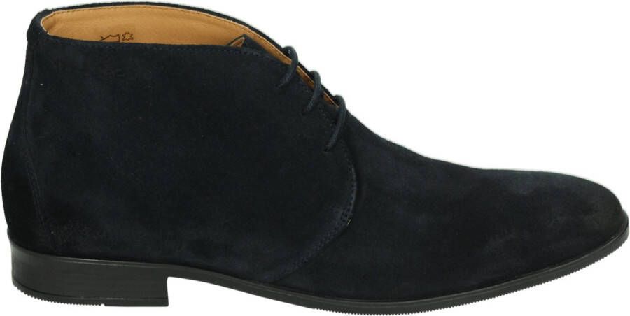 Van Lier 2454111 RIVA Business half-hoogNette herenschoenenPopulaire herenschoenen Blauw