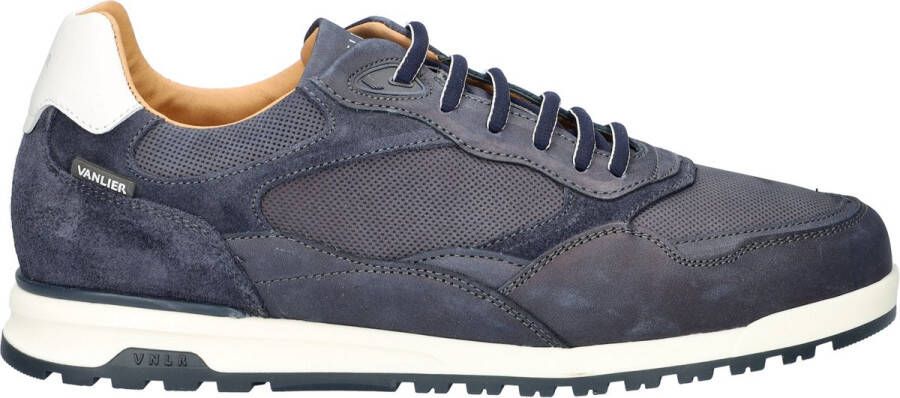 Van Lier 2518800 Lage sneakersHeren sneakersVrije tijdsschoenen Blauw