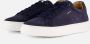 Van Lier Barossa Sneakers blauw Suede - Thumbnail 2