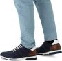 Van Lier Heren Blauwe nubuck sneakers - Thumbnail 1