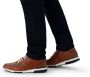 Van Lier Heren Cognac leren sneakers - Thumbnail 1