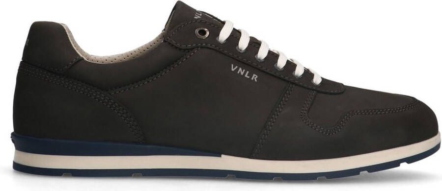 Van Lier Heren Grijze nubuck sneakers