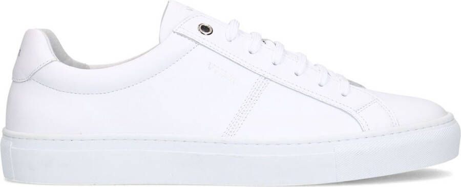 Van Lier Heren Witte leren sneakers