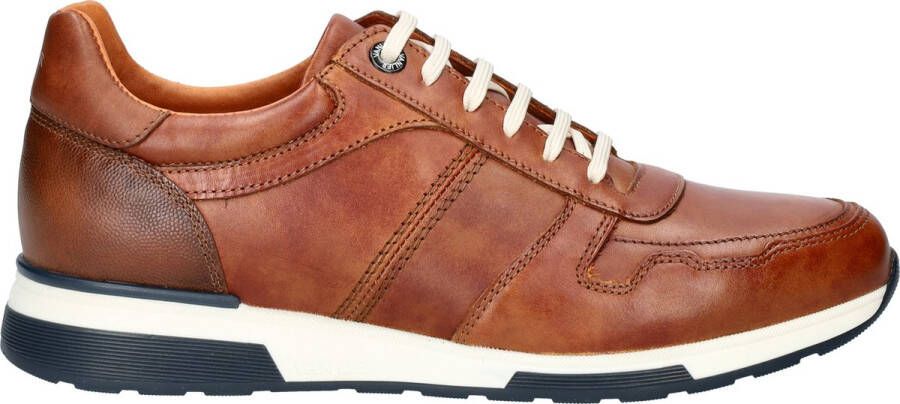 Van Lier Positano heren sneaker Cognac