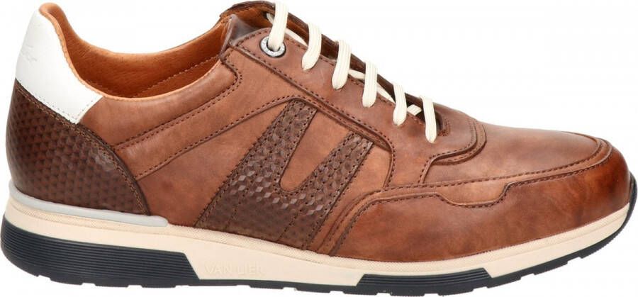 Van Lier Positano sneakers cognac