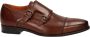 Van Lier Rhodes leren gespschoenen cognac - Thumbnail 2