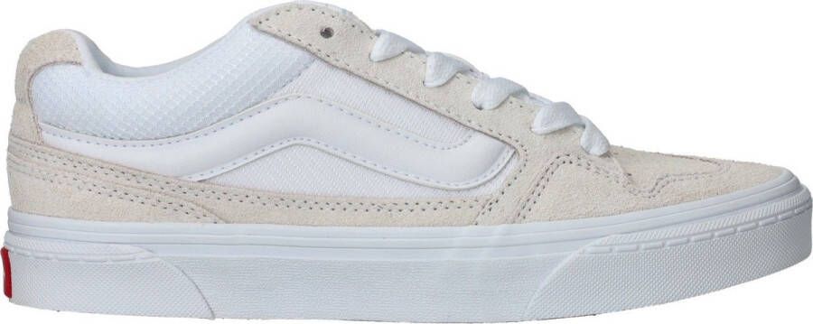 Vans Dames Sneaker Caldrone Suede Mesh White WIT