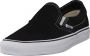 Vans Classic Slip-On Zwart Wit en Sneaker- VN000EYEBLK - Thumbnail 2