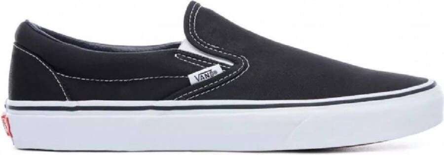 Vans Classic Slip-On Zwart Wit en Sneaker- VN000EYEBLK