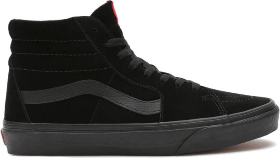 Vans Comfortabele Sk8 Hi Sneakers in Zwart Suède Black