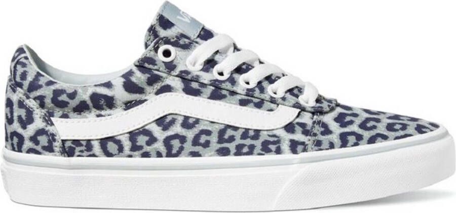 Vans Dames Ward Animal Pop Blue Fog GRAU - Foto 1