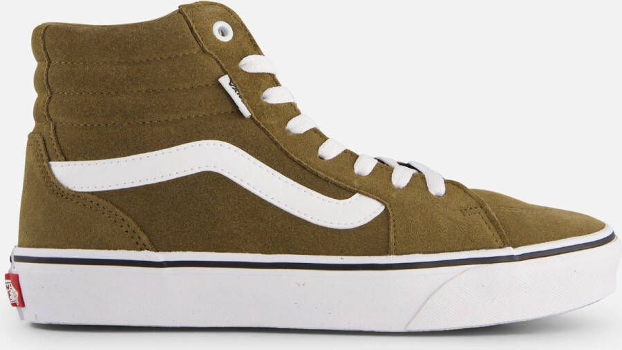 VANS Filmore Hi Guard suède sneakers donkergroen