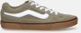 Vans Heren Sneaker Caldrone Suede Gum Olive KAKI - Thumbnail 2