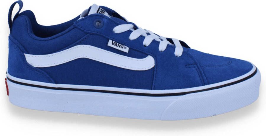 Vans Heren Sneaker Mn Filmore Suede Canvas Blue White BLAUW