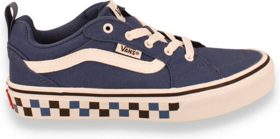 Vans Jongens Sneaker Filmore Variety Sidewall Blue BLAUW