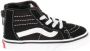 Vans SK8-Hi Zip sneakers zwart Textiel Effen 23 5 - Thumbnail 3