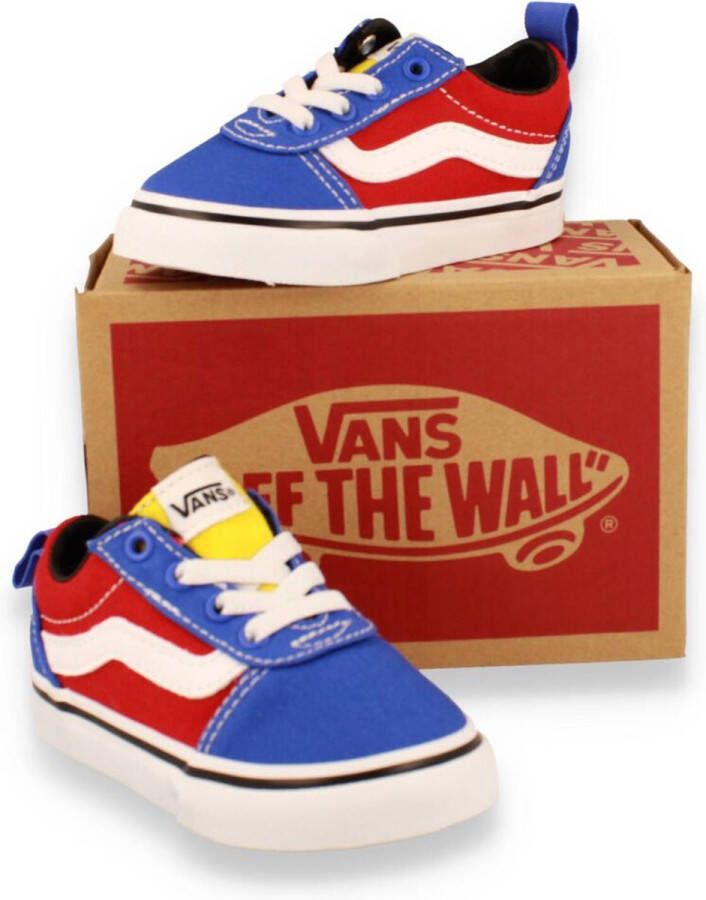 Vans Jongens TD Ward Slip-On Rally Block Dazzling Blue MULTICOLOR