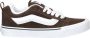 Vans Lifestyle Sneaker Knu Skool 0009Q VNNWH Brown White - Thumbnail 3