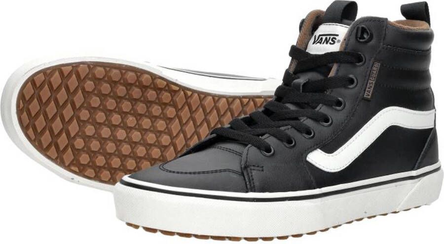 Vans hoog online zwart