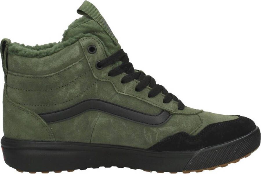 Vans MN Range EXP Hi Guard Heren vrijetijds schoenen Sherpa Suede Grape Leaf Black