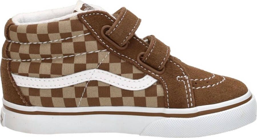 Vans SK8-Mid Reissue V Neutral Checkerboard BROWN TRUE