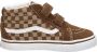 Vans SK8-Mid Reissue V Neutral Checkerboard BROWN TRUE - Thumbnail 1