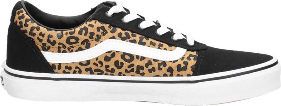 VANS Ward Cheetah sneakers zwart camel - Foto 2