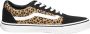 VANS Ward Cheetah sneakers zwart camel - Thumbnail 2