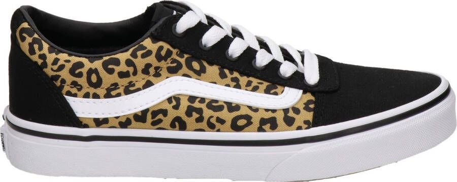 VANS Ward Cheetah sneakers zwart camel - Foto 2