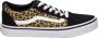 VANS Ward Cheetah sneakers zwart camel - Thumbnail 2