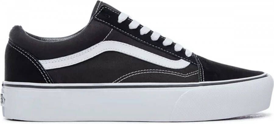 Vans Old Skool Platform 2.0 sneakers dames zwart