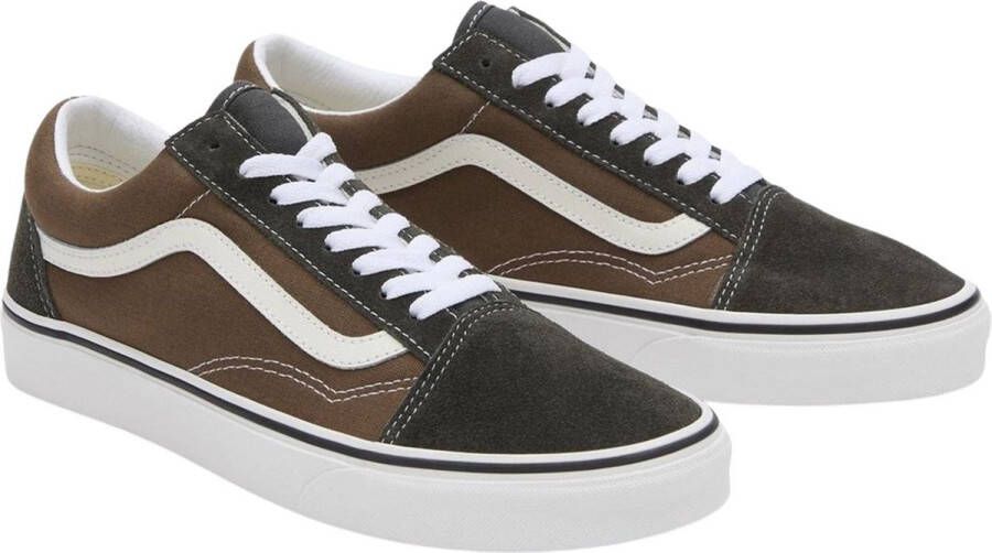 Vans Lage Sneakers Old Skool CANVAS SUEDE POP BROWN MULTI