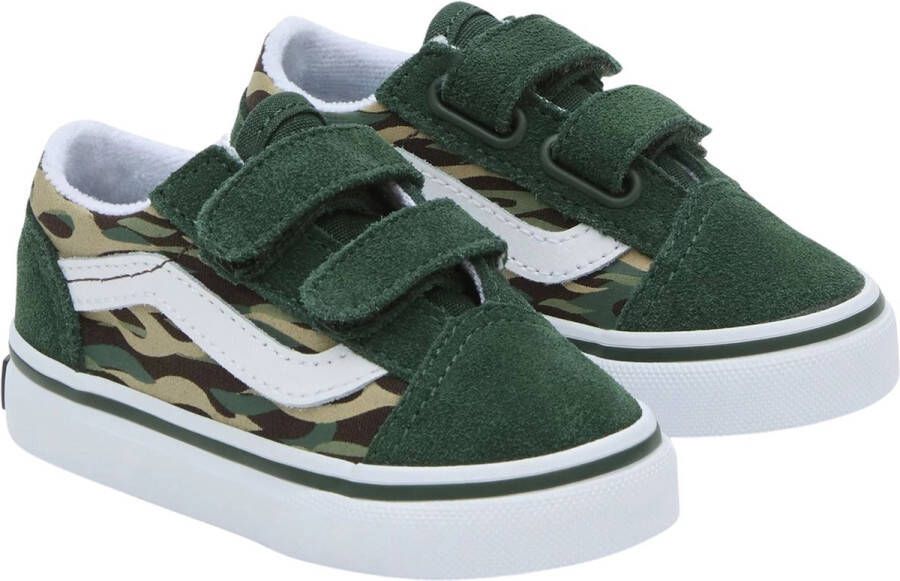 Vans Old Skool V Flame Camo Sneakers Junior