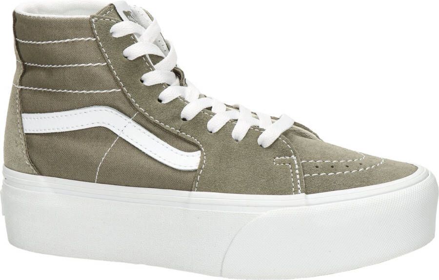 Vans SK8-Hi Tapere dames sneaker Kaki