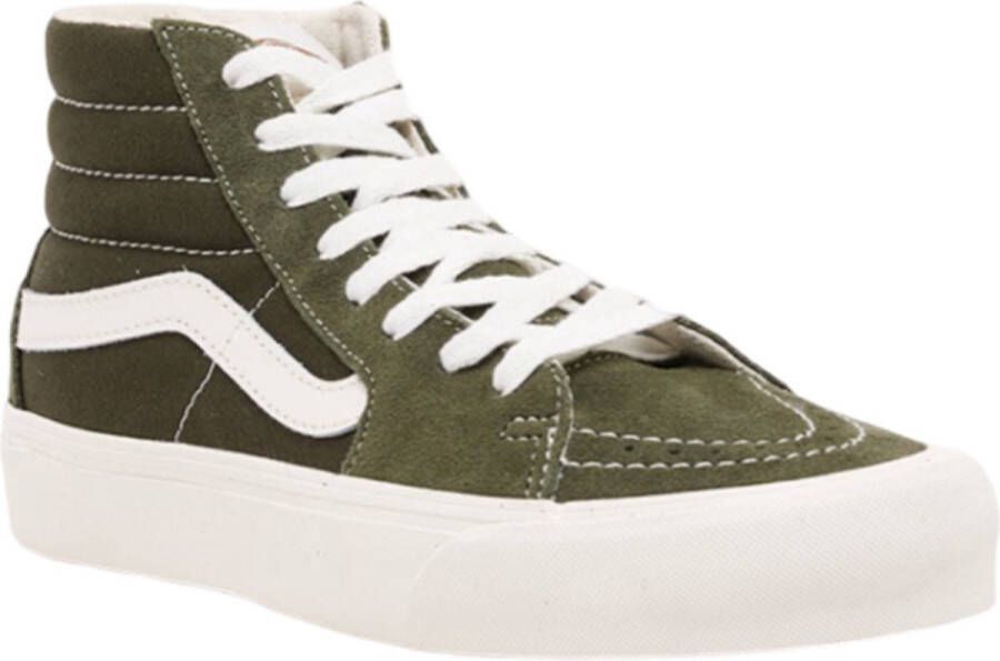 Vans SK8-Hi Vr3 W Dames Sneakers Donker groen Vintage schoenen