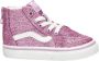 Vans SK8 Hi Zip Glitter sneakers roze Paars Textiel 19 - Thumbnail 1