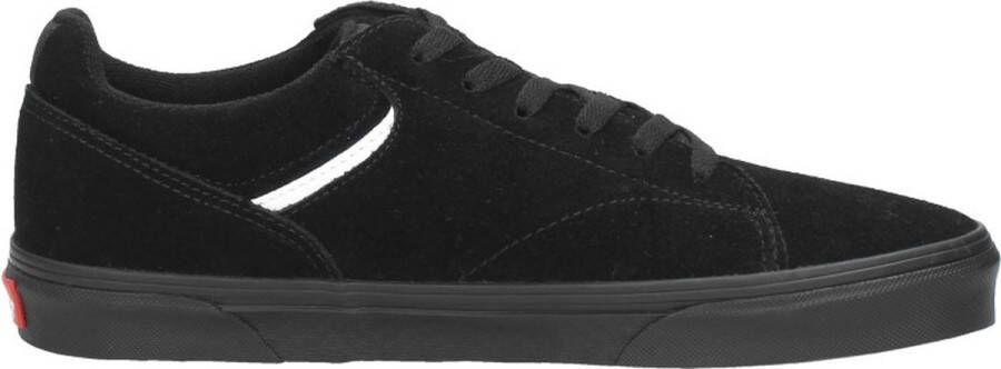 Vans Sportieve Zwarte Heren Sneakers Geborduurd Logo Black Heren