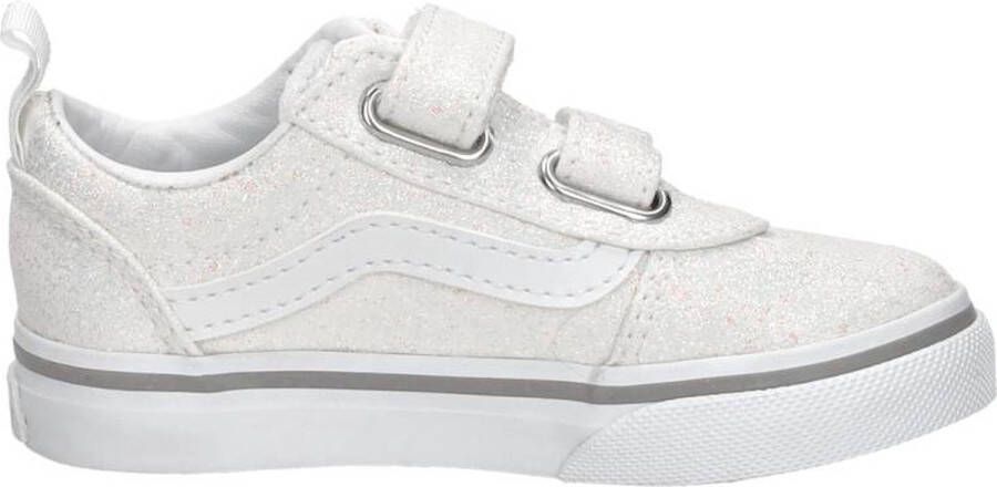 Vans Ward V Spring Glitter Klittenband Sneaker Beige