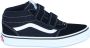 Vans Ward sneakers zwart wit Jongens Meisjes Canvas Effen 38 - Thumbnail 2