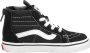 Vans SK8-Hi Zip sneakers zwart Textiel Effen 23 5 - Thumbnail 3