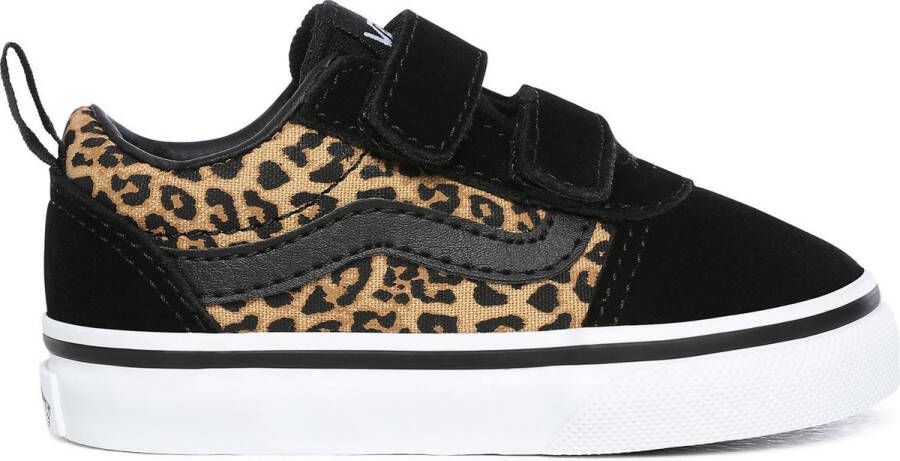 Vans TD Ward V Meisjes Sneakers (Cheetah) Black White