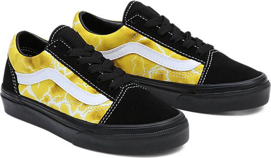 Vans UY Old Skool GLOW LIGHTNING BLACK YELLOW