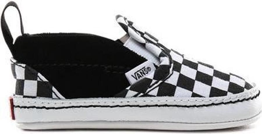 Vans Checkerboard Slip-On Baby Schoenen Black Canvas 5 Foot Locker